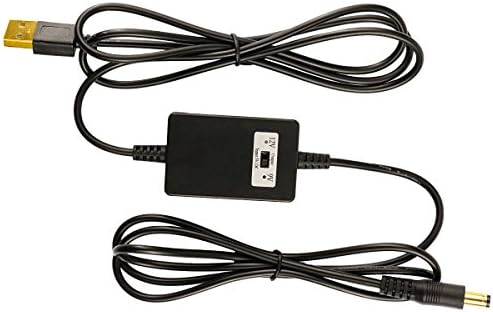 XYmart usb booster voltage converter USB Connectors Adjustable Step-up Voltage Regulator Converter with Switch DC In 5V Gold Plated Transform To DC 9v Or 12v Out