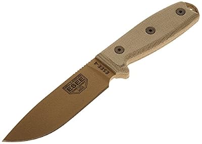 Esee ES4PMBDE Model 4 Couteau de survie