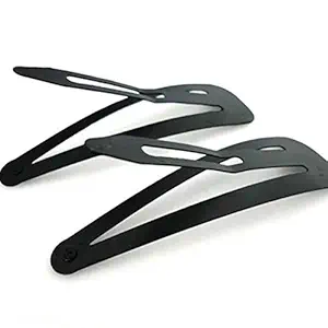 HOME REPUBLIC-12pcs TIK TAK 12PCS/Pack New Simple Black Hair Clips Girls Hairpins BB Clips Barrettes Headbands For Womens Hairgrips Hair Accessories