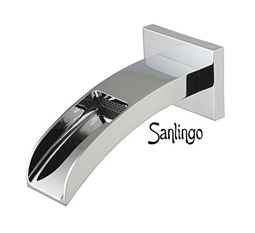 Preisvergleich Produktbild Badewanneneinlauf Wanneneinlauf Einlauf Zulauf WASSERFALL von Sanlingo