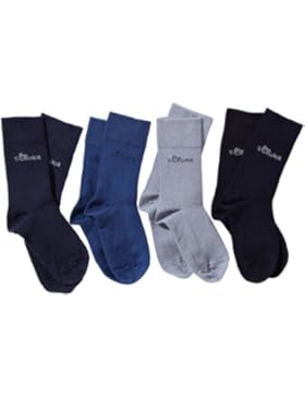 s.Oliver Jungen Socke 4 er Pack, S20205