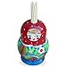 2.5" Set of 3 Matryoshka Russian Nesting Dolls Wooden Toothpicks Holders in Assortment