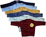 Tinchuk Baby Boys' & Baby Girls' T-Shirt Assorted Prints (Pack of 6) (Multicolored_6-9 Months)