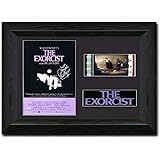 reelfilmcells The Exorcist 35 mm Film Cell Display Framed Signed Classic Horror