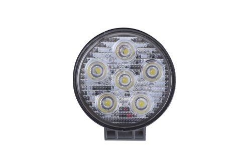 LED-Arbeitsscheinwerfer, Zusatzscheinwerfer, Rückfahrscheinwerfer, 12V, 24V, 60W, rund, IP67, schwarz, LY-8060C