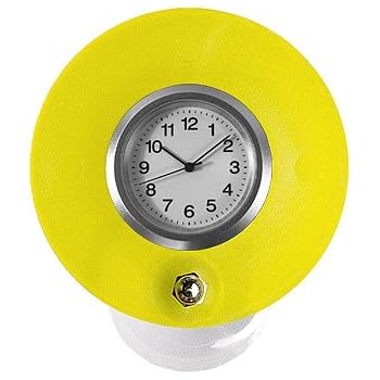 Amazon.de: Saugnapfuhr | Badezimmerspiegel-Uhr | STICKY | Ø 70 mm