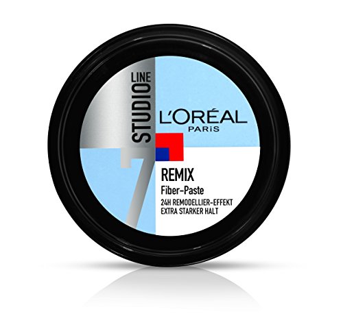 L’Oréal Paris Studio Line Haar-Creme Remix Fiber-Paste / 24h remodellierbares Haarwachs mit ultra starkem Halt (ohne zu verkleben, ohne zu verhärten) 6 x 150 ml - 2