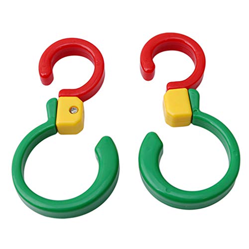 New 2pc 360° Rotation Hook Clothes Hanger Hook Multi-Fonction Hook Home Supplie,S-Type Kitchen Bathroom Without Trace Hook (Multicolor)