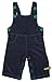 loud + proud Unisex Baby 471 Full Dungarees, Blue (midnight Mi), 3-6 Months (Manufacturer size: 62/68)