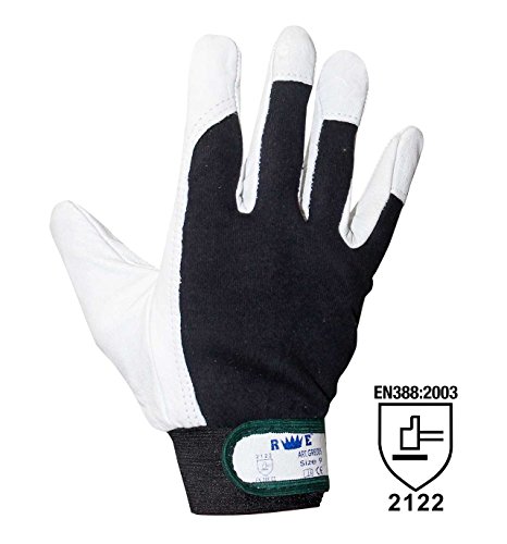 redelguanto Handschuh Mod.Golf Innenhand aus Leder/Rücken Baumwolle mit Klettverschluss - 2