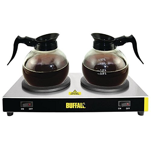 Buffalo Coffee Jug Hotplates 65X330X200mm Electric Machine For Restaurant
