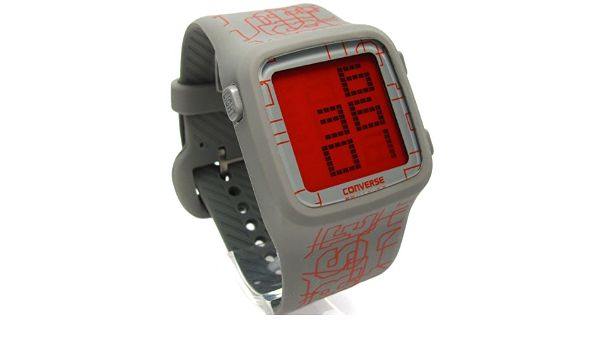 Converse r1151101003 – Orologio unisex con cinturino in gomma, colore:  grigio : Amazon.it: Orologi