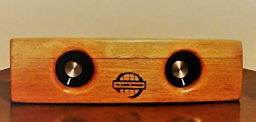 Small Bass! A stunning 30 Watt Bluetooth speaker system hand crafted from a reclaimed French oak wine barrel.