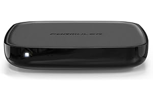 Formuler GTV 4K UHD Android 9.0 TV IP lettore multimediale H.265 HEVC, 16 GB Flash, 2 GB DDR4, telecomando Bluetooth, 2.4/5 GHz Dual WLAN, Gigabit LAN, Google Play, MYTV, nero