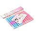 inkint 24 Pcs Self-adhesive Foam Hair Roller Soft Hair Bendy Curls Tool Salon Hair Styling Curling Sticks for Lady Girl (5 packs)