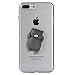 Produktbild iPhone 7 Plus Hülle SevenPanda Squishy 3D Niedliches Karikatur-Muster Weiche TPU [Slim Fit] Stoßfest Zurück Stoßstange Ultra Transparent Klares Silikon Gel für iPhone 8 Plus (5.5 Zoll) Silikon Haut Handy Abdeckungs Shell Bunter Karikatur Tierentwurf - Bär
