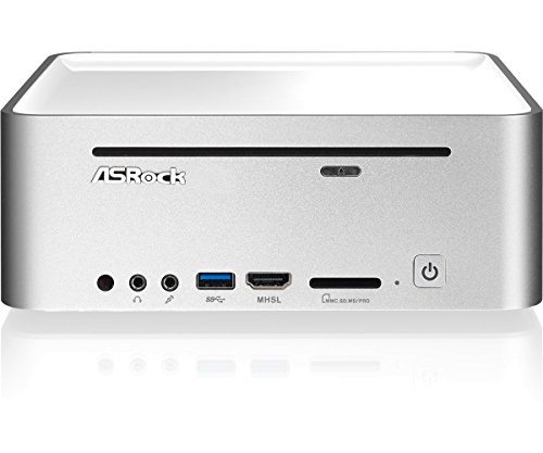 Asrock VISION HT 421D/W MINI All-in-One Desktop-PC (Intel Core i5 4210M, 3,2GHz, 4GB RAM, 128GB HDD, Intel HD Graphics 4600, kein Betriebssystem) weiß