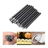 Tamaño: 6.45cm x 0.4cm GOZAR 20Pcs Assorted Punches For Jewelry Flower Punch Stamp Steel Stamp Punch Tools