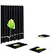 Produktbild DQANIU  4 STÜCKE Rutschfeste Toilette Polyester Abdeckmatte Set Bad Duschvorhang