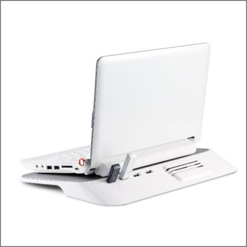 Choiix C-HL02-WP Mini Air Through Kühling Pad für Notebook weiß - 3