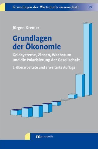 Grundlagen der Ökonomie: Geldsysteme, Zinsen, Wachstum und die Polarisierung der Gesellschaft von Jürgen Kremer (9. Juli 2013) Gebundene Ausgabe