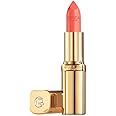 L'Oréal Paris Color Riche Satin Smooth Lipstick, Moisturising Pure Pigment Lip Colour, With Omega 3 & Vitamin E, 373 Magnetic Coral