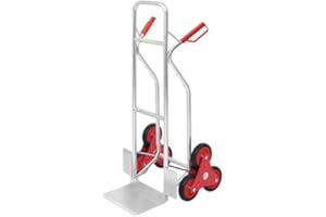 PRO-BAU-TEC Aluminium-Sackkarre Treppensteiger, Tragkraft 150 kg