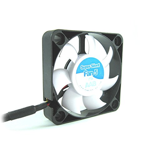 AAB Cooling Super Silent Fan 5 - un silencioso y muy efectivo 50mm ventilador con 4 bases antivibraci  n