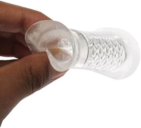 kangqi 1 pair Invisible Silicone Gel Heel Shoes Insole (Transparent)