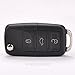 Produktbild ryadia (TM) tragbar faltbar KFZ Funkschlüsselgehäuse Auto Schlüssel Flip Case KFZ Schlüssel Blade Cover für VW/Golf/Passat/Polo/Bora fmhm476 # S1