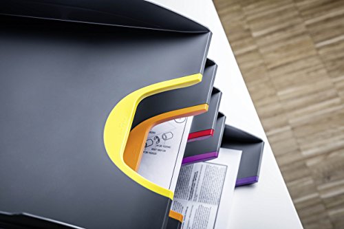 Durable 770557 Varicolor Ablageschalen Set, 5 Stück, anthrazit - 4