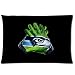 Produktbild Seattle Seahawks Handschuhe 20 x 30 Zwei Seiten Custom Baumwolle & Polyester Kissen Schutzhülle Kissenbezug Modell: chh-0204 (build-to-order) von Chihuahua von Chihuahua