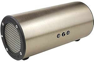 MINIRIG Subwoofer Portable Rechargeable Bass Speaker - 80 Hour Battery - Brushed Aluminium
