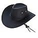Produktbild GSHOUSE Sommer uv Schutz Outdoor   Outdoor-Strohhut männlich Sommer Strand Strandhut Cowboyhut Wandern Sonnenhut Sonnenschutz Sonnenhut Größe: M (56-58 cm)