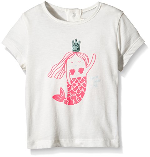 Billieblush Girls' T-Shirt, White (White), 18-24 Months (Manufacturer Size: 24 Mois (Taille fabricant2 Ans)