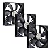 Produktbild BSA Kit 3 Lüfter PC 120mm Cooler Master Silent Fan SI1 R4-S2S-12AK-GP 1200rpm Set 3X Lüfter Pack