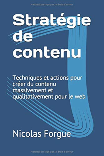 Télécharger Stratégie de contenu: Techniques et actions pour créer du contenu massivement et qualitativement p Livre eBook France