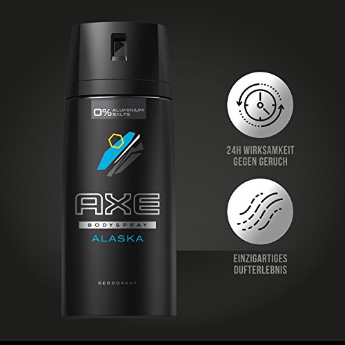 AXE Deospray Alaska ohne Aluminium, 3er Pack (3 x 150 ml) - 6