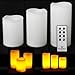 Frostfire Mooncandles - 3 Weatherproof Outdoor and Indoor Candles with Remote Control & Timer RS.2158.00