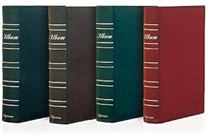 HOFMANN Album pour 200 photos de 15 x 20 (couleurs variées)