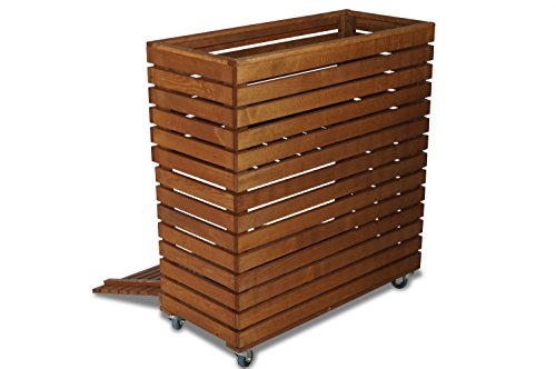 MultiBox M GartenBox BücherBox KräuterBox Hochbeet Rollwagen B72 x T32 x H80 cm - 7