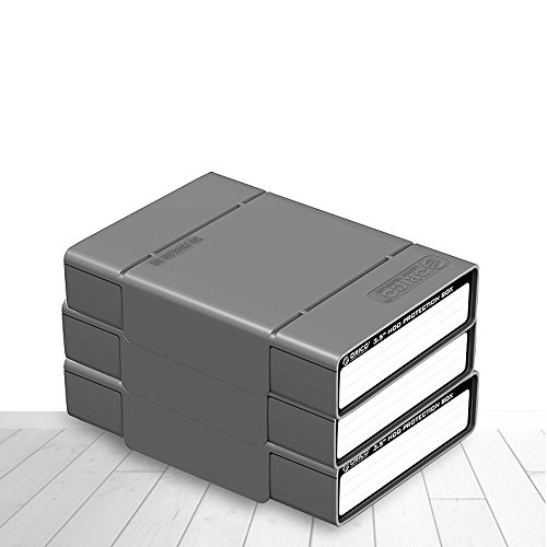 [2 Stück] ORICO 3.5 Zoll HDD Schutzhülle Brandschutz Kiste Box Hard Drive Festplatte Den Kasten PHP35 - 7