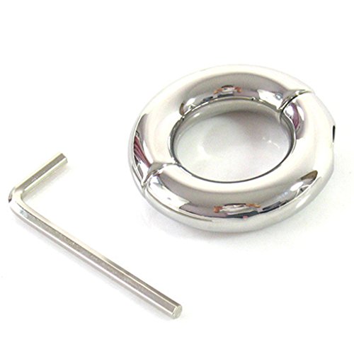 Babysbreath Männer Penis Ring Edelstahl Enhancer Gewicht Lagergerät verzögert Ejakulation 33mm - 2