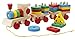 Produktbild babyGreen Stapelzug aus Holz Geometrische Stapeln Zug Spielzeug Puzzles Shapes Spiele für Kleinkinder