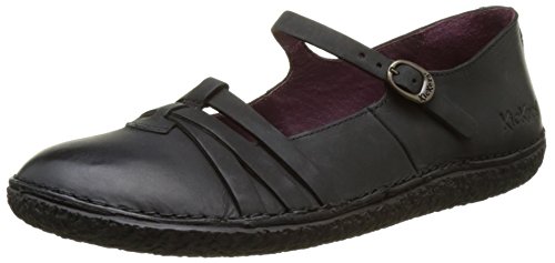 Kickers Damen Hibou Geschlossene Ballerinas, Schwarz (Noir), 40 EU Kickers Damen Hibou Geschlossene Ballerinas, Schwarz (Noir), 40 EU