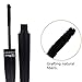 LuckyFine 2Pcs/Set Makeup Eyelash Long Curling Fiber 3D Mascara Eye Lashes Extension Black