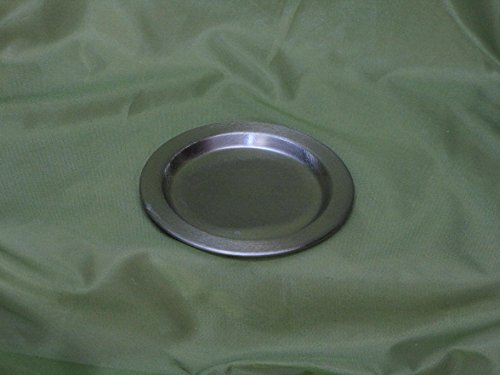 Kerzenteller / Dekoteller, Silber ; für Kerzen bis 8 cm Durchmesser ; M 5