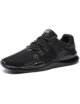 Herren Laufschuhe Atmungsaktiv Gym Turnschuhe Freizeit Schnürer Sportschuhe Sneaker