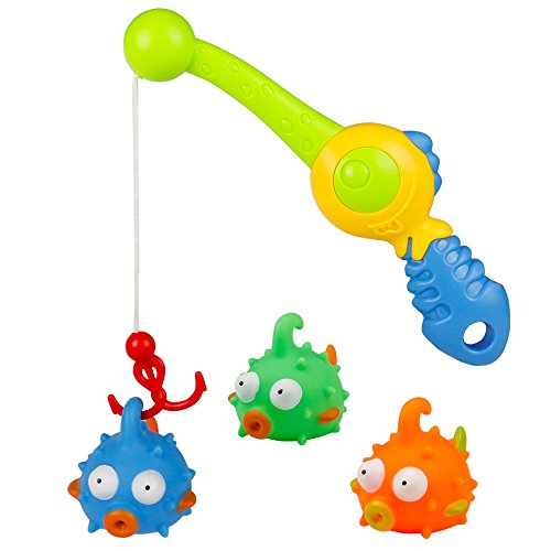 Jouet-de-Bain-Jeu-de-Pche-Poisson-et-Canne--Pche-3-pices-pour-Enfant-Fill-Garcon-3-4-5-6