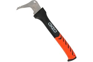 OXEO Sapie Petit modèle - Longueur 35cm - Lame acier inoxydable - Manche résistant nylon avec fibre de verre